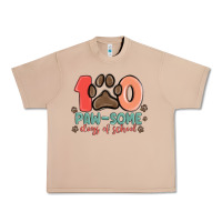Burro 100 pawsome days of school Urban Heavy Tee - MaliasSmallBusiness