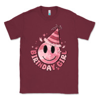 Burgundy birthday girl Classic Tee - MaliasSmallBusiness