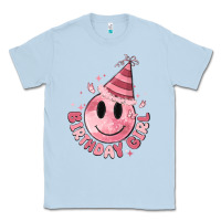 Dusty Blue birthday girl Classic Tee - MaliasSmallBusiness
