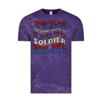 Cloud Purple our flag Vintage Tee - MaliasSmallBusiness