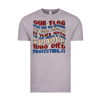 Vintage Zinc our flag Vintage Tee - MaliasSmallBusiness