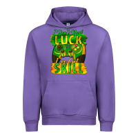 Tulip I don't need luck i've got skill st. patricks day Urban Hoodie - FaDigitalArtStudio
