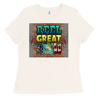 Bone reel great dad Ladies Tee - HRA Design Shop