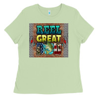 Matcha reel great dad Ladies Tee - HRA Design Shop