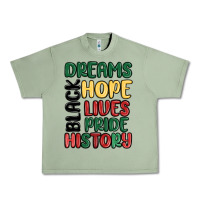 Oil Green dreams hope lives pride Urban Heavy Tee - MaliasSmallBusiness