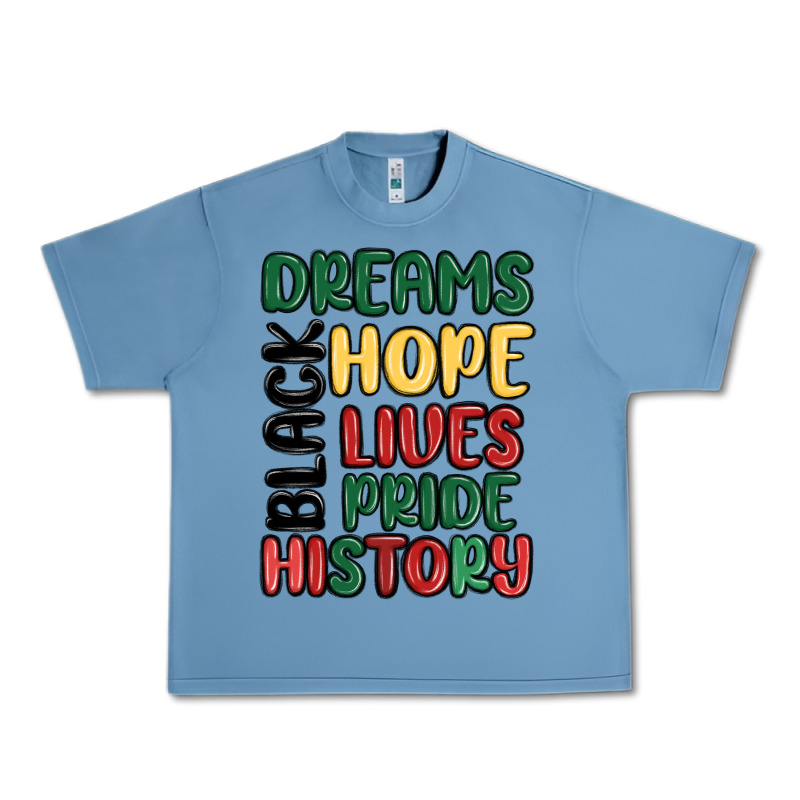 Dreams Hope Lives Pride Urban Heavy Tee by MaliasSmallBusiness | Teevron