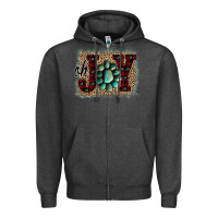 Charcoal Heather Oh Joy Christmas Zipper Hoodie - Bettercallsaul
