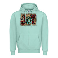Seafoam Oh Joy Christmas Zipper Hoodie - Bettercallsaul