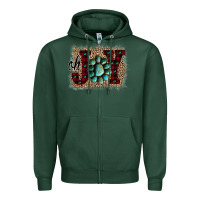 Sports Green Oh Joy Christmas Zipper Hoodie - Bettercallsaul