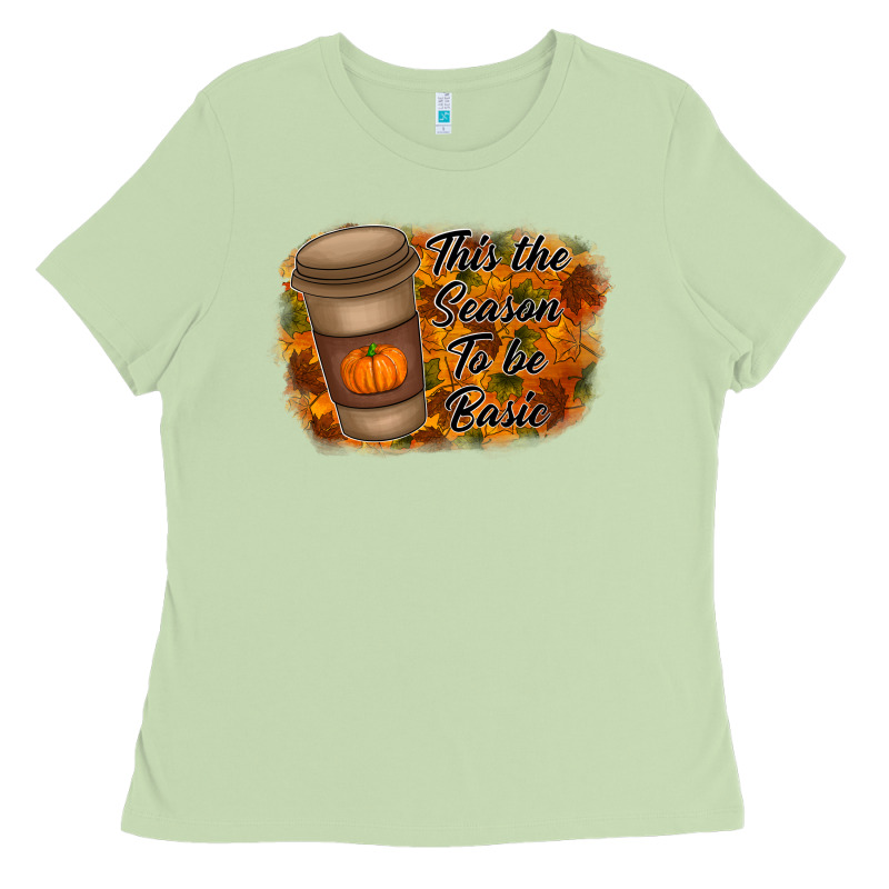 Tis The Season To Be Basic Ladies Tee by RacoonDesign | Teevron