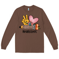 Chestnut peace love headstent Long Sleeve Tee - JahusDesignShop