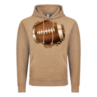 Vintage Coffee leopard american football patch Vintage Hoodie - Jasminsmagicworld