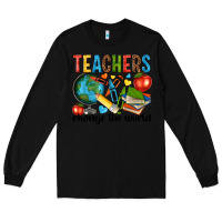 Black teachers change the world Long Sleeve Tee - NancyCooperArtShop