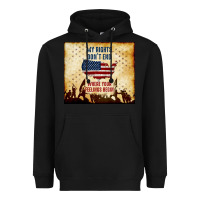 Black my rights don't end Heavyweight Hoodie - TumblerDesignByShophia