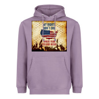 Lavender my rights don't end Heavyweight Hoodie - TumblerDesignByShophia