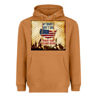 Meerkat my rights don't end Heavyweight Hoodie - TumblerDesignByShophia