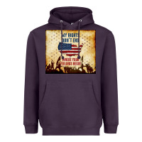 Plum my rights don't end Heavyweight Hoodie - TumblerDesignByShophia