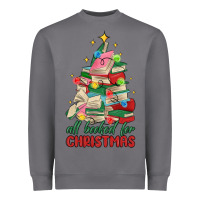 Storm christmas book tree Heavyweight Sweatshirt - MaliasSmallBusiness
