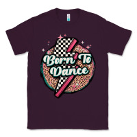 Plum born to dance Classic Tee - MaliasSmallBusiness