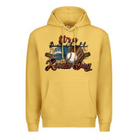 Antique Gold It's a Baseball kinda day Premium Hoodie - HowdyJamesFarm