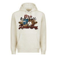 Oatmeal Heather It's a Baseball kinda day Premium Hoodie - HowdyJamesFarm
