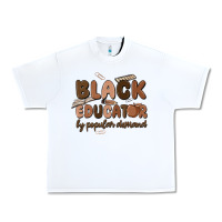 White black educator by popular demand Urban Heavy Tee - MaliasSmallBusiness