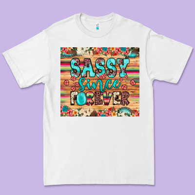 Sassy Since Forever Premium Tee Designed By Jahusdesignshop