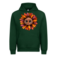 Forest Green turkey sunflower bbs Urban Hoodie - BundleAndBundleShop