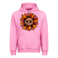 Fuchsia Pink turkey sunflower bbs Urban Hoodie - BundleAndBundleShop