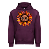 Mauve Wine turkey sunflower bbs Urban Hoodie - BundleAndBundleShop