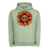 Pigment Oil Green turkey sunflower bbs Urban Hoodie - BundleAndBundleShop