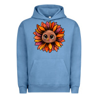 Pigment Pebble Blue turkey sunflower bbs Urban Hoodie - BundleAndBundleShop