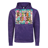 Cloud Purple Easter Day Nurse Vintage Hoodie - NancyCooperArtShop