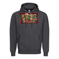 Smoke Papa Claus Zipper Hoodie - Bettercallsaul