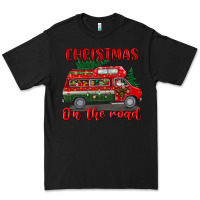 Black christmas on the road Premium Tee - BundleAndBundleShop