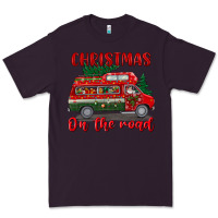 Plum christmas on the road Premium Tee - BundleAndBundleShop