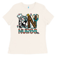 Bone rn nurse Ladies Tee - CowhideDigitalArt