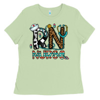 Matcha rn nurse Ladies Tee - CowhideDigitalArt