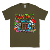 Army Green festive speech therapist tribute Classic Tee - CowhideDigitalArt