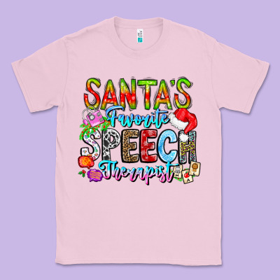 Festive Speech Therapist Tribute Classic Tee Designed By Cowhidedigitalart