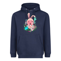 Navy Easter egg Nurse Easter Day Heavyweight Hoodie - HowdyJamesFarm