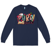 Navy para squad Long Sleeve Tee - NancyCooperArtShop