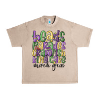 French Oak beads parades crawfish king cake mardi gras Urban Heavy Tee - MaliasSmallBusiness