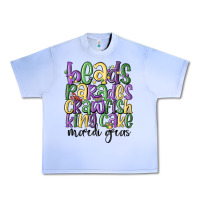 Grape Ice beads parades crawfish king cake mardi gras Urban Heavy Tee - MaliasSmallBusiness