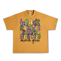 Peanut Butter beads parades crawfish king cake mardi gras Urban Heavy Tee - MaliasSmallBusiness