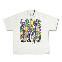 Pistachio beads parades crawfish king cake mardi gras Urban Heavy Tee - MaliasSmallBusiness