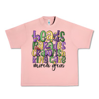 Salmon beads parades crawfish king cake mardi gras Urban Heavy Tee - MaliasSmallBusiness