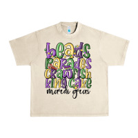 Sandshell beads parades crawfish king cake mardi gras Urban Heavy Tee - MaliasSmallBusiness