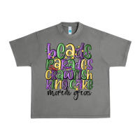 Tornado beads parades crawfish king cake mardi gras Urban Heavy Tee - MaliasSmallBusiness