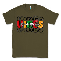 Army Green black history vibes Classic Tee - MaliasSmallBusiness